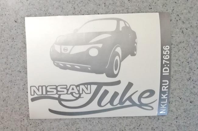 Наклейка «Nissan Juke»