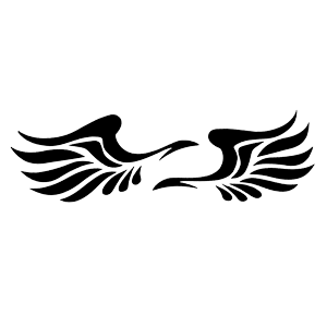 Наклейка «Крылья» (ID:1773)