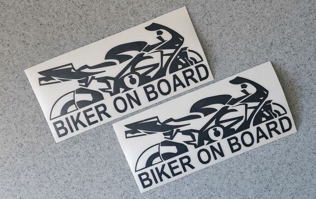   Biker on board -   98 .