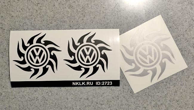   VW logo -   98 .