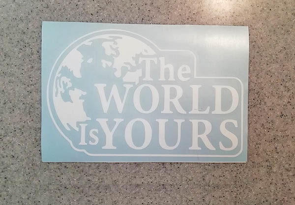  The world is yours (  ) -   145 .