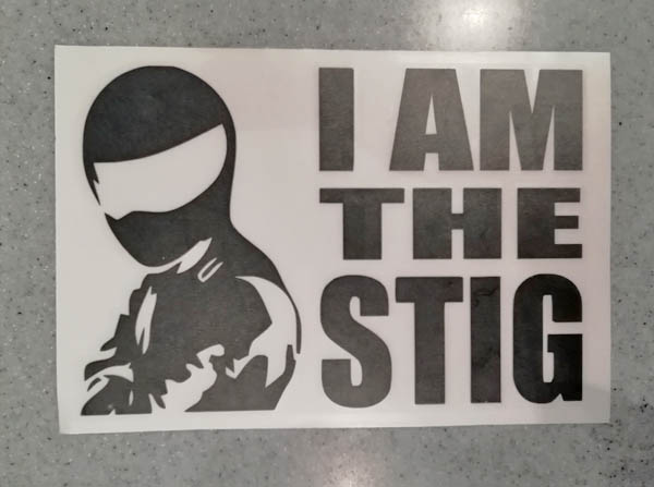   I am the Stig -   112 .