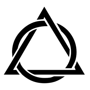 Наклейка «Треугольник и круг» (ID:5526)
