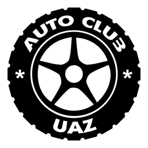 Наклейка «UAZ club» (ID:5639)