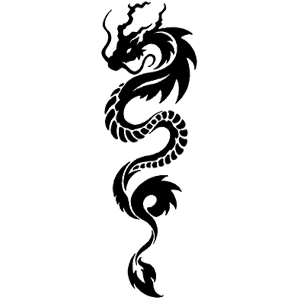 Наклейка «Dragon» (ID:6029)