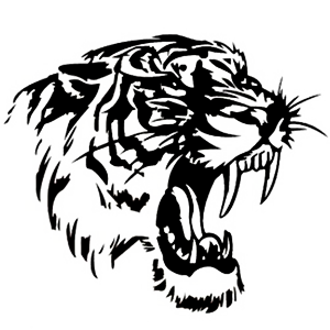 Наклейка «Тигр» (ID:6064)