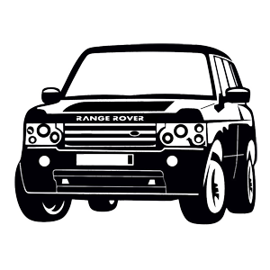 Наклейка «Range Rover» (ID:6593)