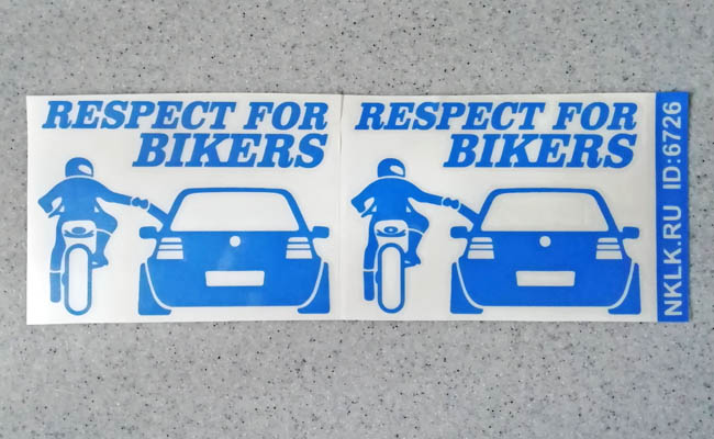   Respect for bikers -   147 .
