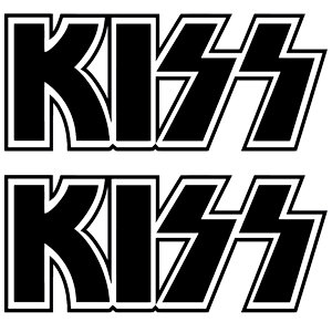 Наклейка «Группа Kiss (logo)» (ID:6797)