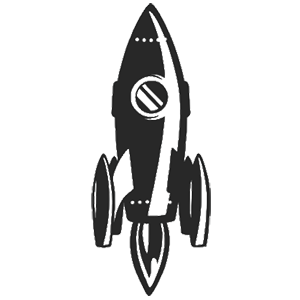 Наклейка «Ракета» (ID:7932)