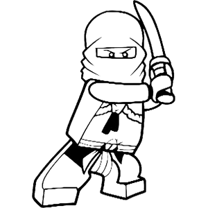 Наклейка Ниндзя-лего