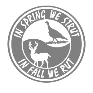  In spring we strut - In fall we rut