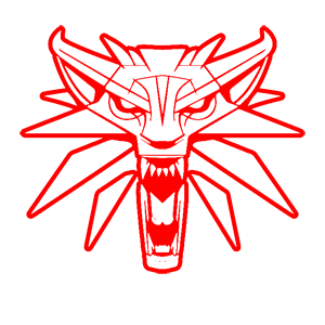      Witcher wolf -   133 .