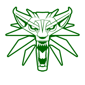      Witcher wolf -   133 .
