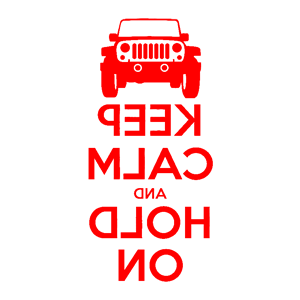      Keep calm and hold on  -   98 .