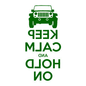      Keep calm and hold on  -   98 .