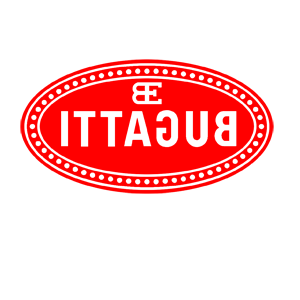      Bugatti logo -   104 .