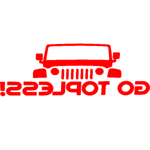      Jeep - go topless -   75 .