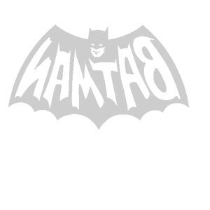 Развернутая по горизонтали Светло-серая наклейка «Batman (Бетман)» - купить от 116 руб.