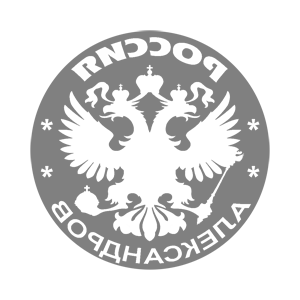Развернутая по горизонтали Серая наклейка «Александров (Aleksandrow)» - купить от 133 руб.