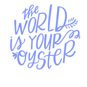   The world is your oyster -   161 .