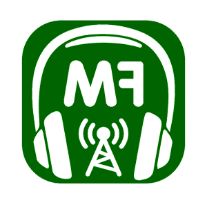 Развернутая по горизонтали Зеленая наклейка «Радио FM» - купить от 67 руб.