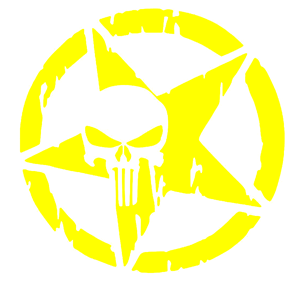   Star with skull -   133 .
