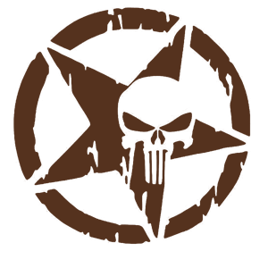      Star with skull -   133 .
