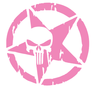  Star with skull