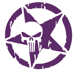   Star with skull -   133 .