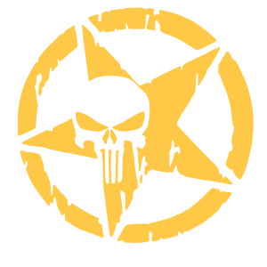   Star with skull -   133 .