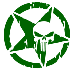      Star with skull -   133 .