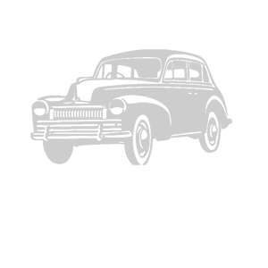 Развернутая по горизонтали Светло-серая наклейка «Старый автомобиль» - купить от 126 руб.