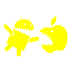      Android vs Apple -   68 .