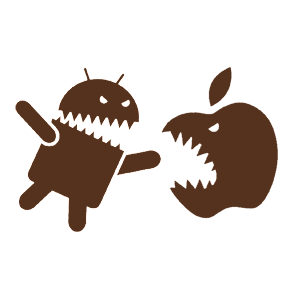      Android vs Apple -   68 .