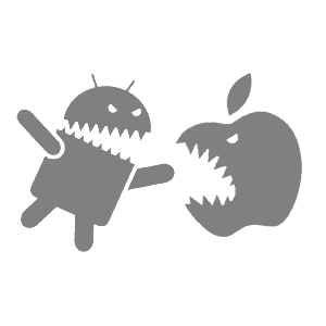      Android vs Apple -   68 .