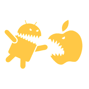      Android vs Apple -   68 .