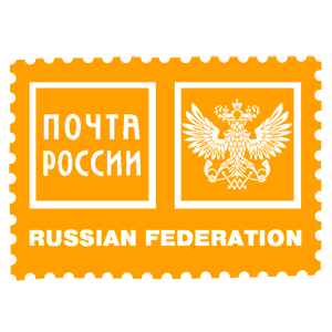 Оранжевая наклейка «Марка Почты России» - купить от 446 руб.