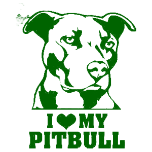   I love my pitbull -   133 .