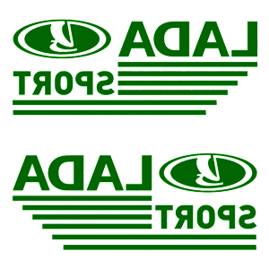      Lada sport (logo) -   133 .