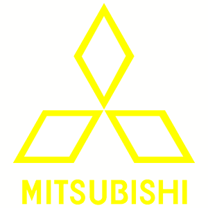   Mitsubishi logo -   75 .