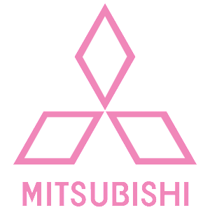   Mitsubishi logo -   75 .