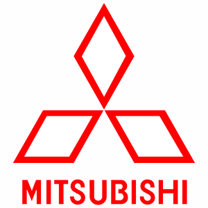   Mitsubishi logo -   75 .
