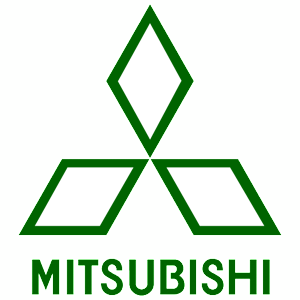   Mitsubishi logo -   75 .