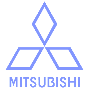   Mitsubishi logo -   75 .