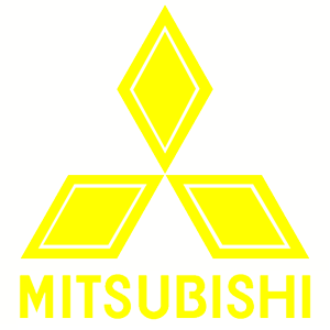   Mitsubishi logo -   75 .