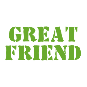 -  Great friend -   73 .