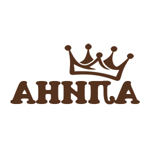 Развернутая по горизонтали Коричневая наклейка «Алина» - купить от 18 руб.