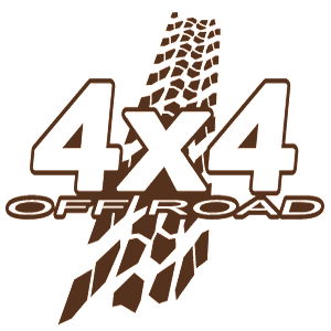 Коричневая наклейка «4x4 Off Road» - купить от 187 руб.