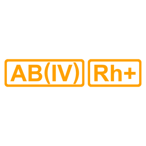    AB(IV) Rh+ ( )